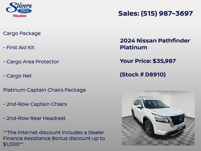 2024 Nissan Pathfinder Platinum