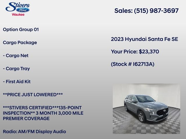 2023 Hyundai Santa Fe SE