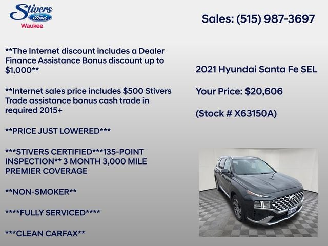2021 Hyundai Santa Fe SEL