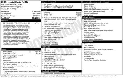 2021 Hyundai Santa Fe SEL