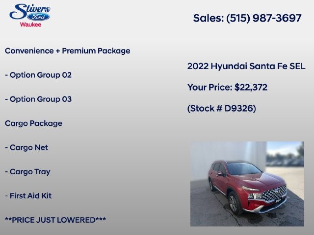 2022 Hyundai Santa Fe SEL