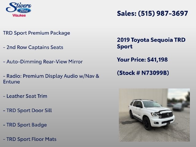 2019 Toyota Sequoia TRD Sport