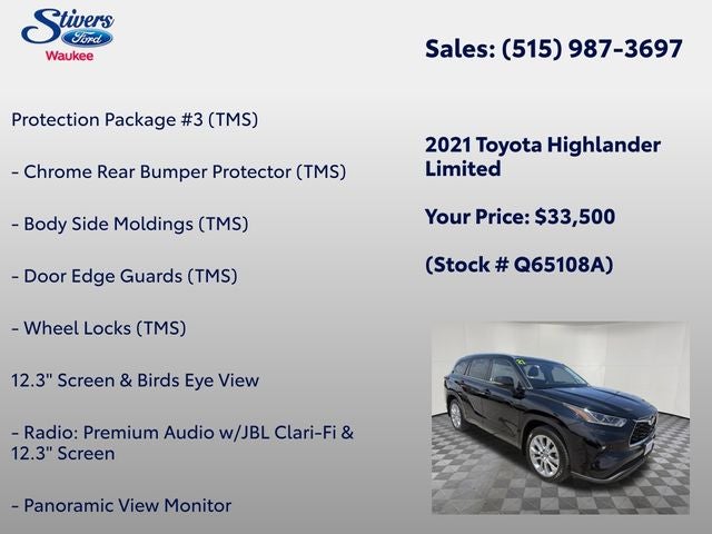 2021 Toyota Highlander Limited