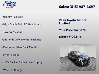 2025 Toyota Tundra Limited