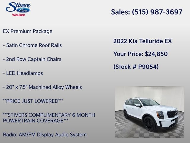 2022 Kia Telluride EX
