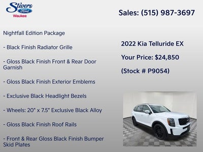 2022 Kia Telluride EX