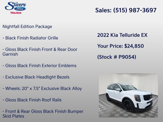 2022 Kia Telluride EX