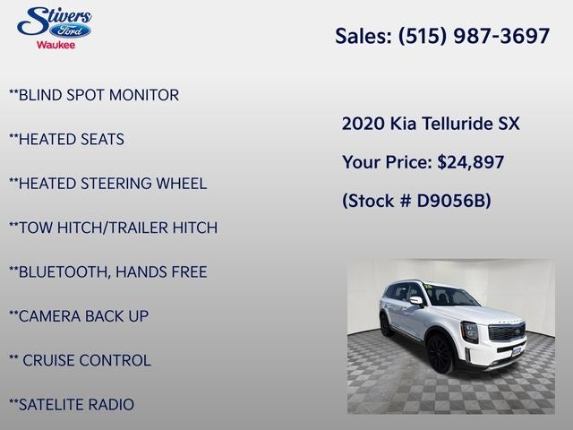 2020 Kia Telluride SX