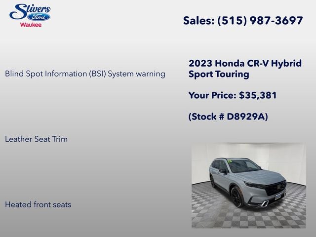 2023 Honda CR-V Hybrid Sport Touring