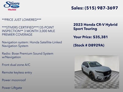 2023 Honda CR-V Hybrid Sport Touring