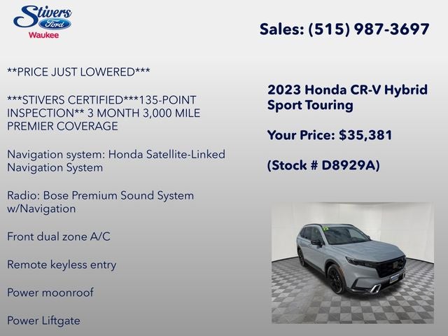 2023 Honda CR-V Hybrid Sport Touring