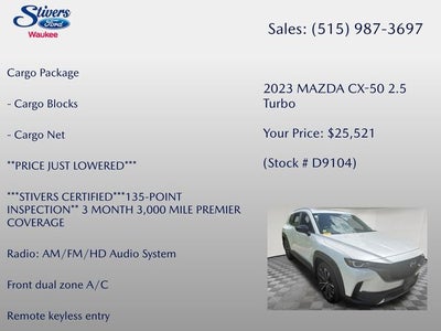2023 Mazda Mazda CX-50 2.5 Turbo