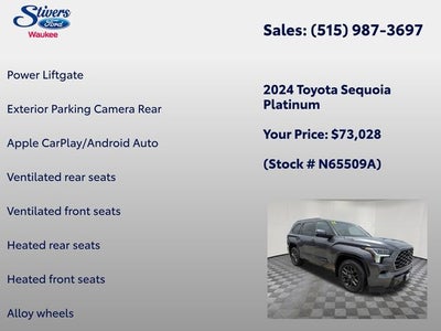 2024 Toyota Sequoia Platinum