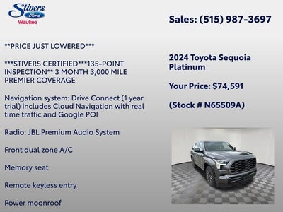 2024 Toyota Sequoia Platinum