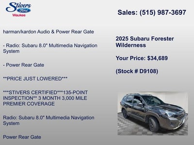 2025 Subaru Forester Wilderness