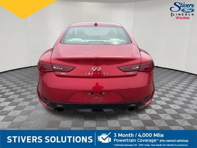 2017 INFINITI Q60 Red Sport 400
