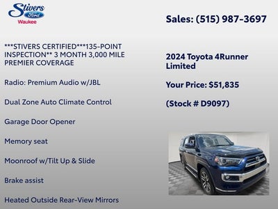 2024 Toyota 4Runner Limited