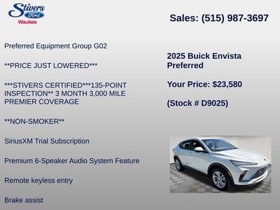 2025 Buick Envista Preferred