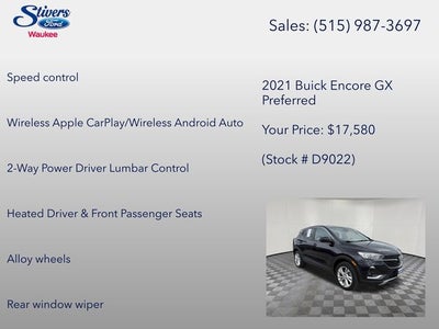 2021 Buick Encore GX Preferred