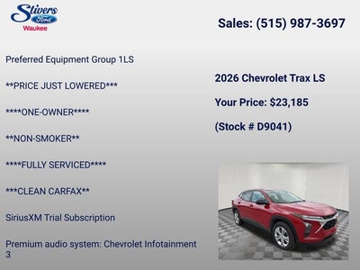 2026 Chevrolet Trax LS