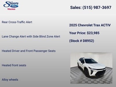 2025 Chevrolet Trax ACTIV