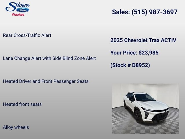 2025 Chevrolet Trax ACTIV