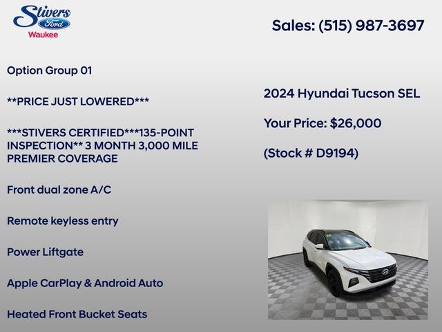 2024 Hyundai Tucson SEL