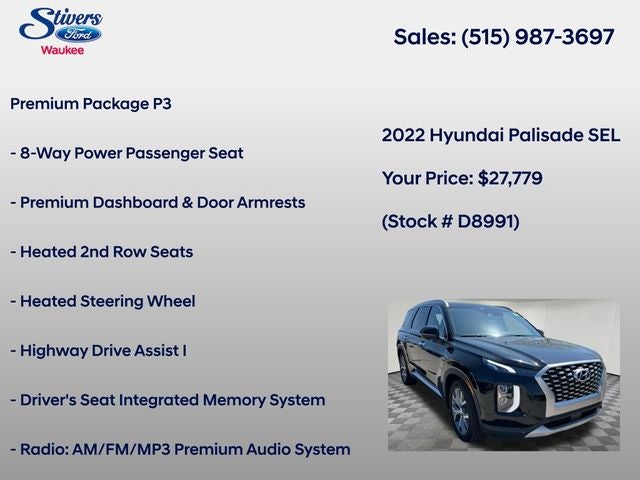 2022 Hyundai Palisade SEL