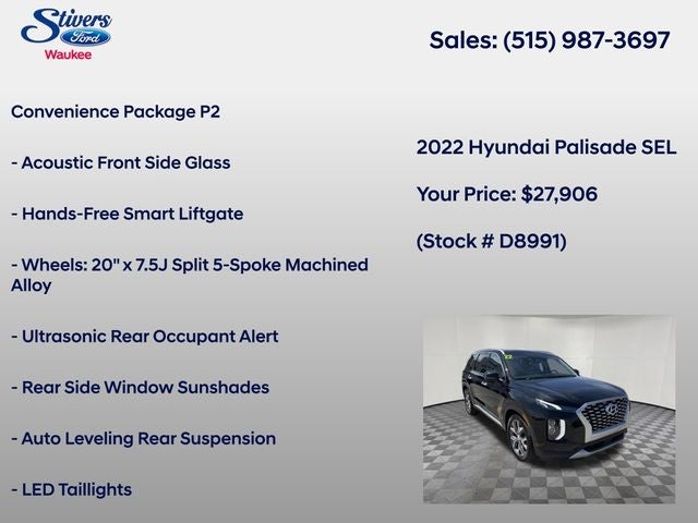 2022 Hyundai Palisade SEL