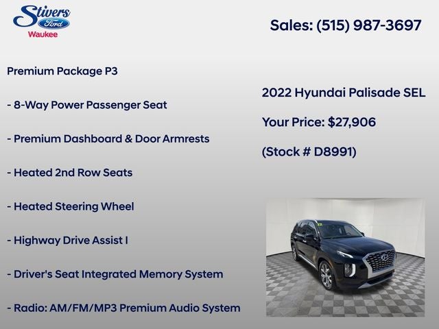 2022 Hyundai Palisade SEL