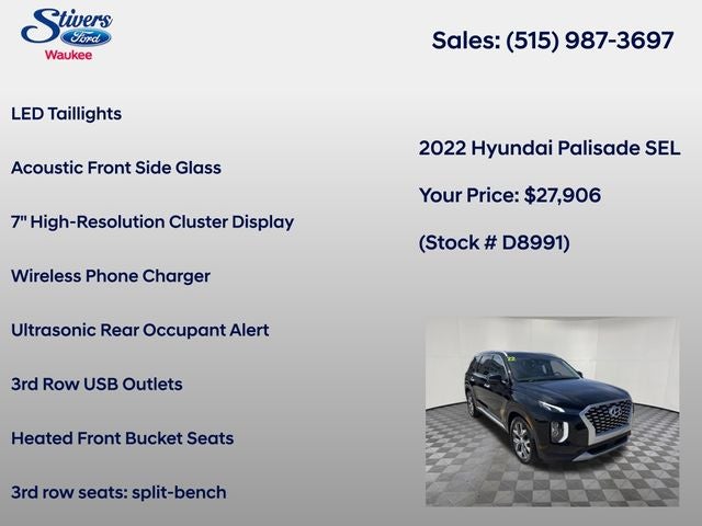 2022 Hyundai Palisade SEL