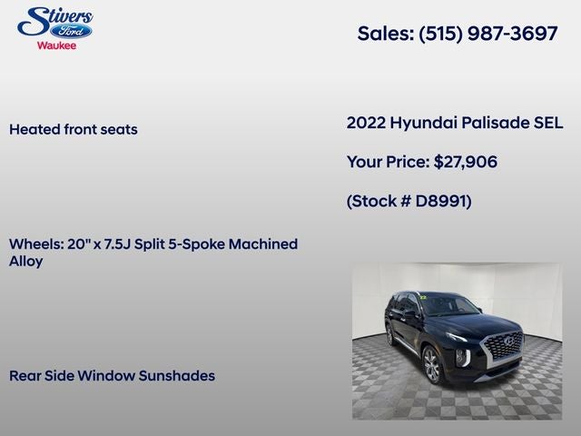 2022 Hyundai Palisade SEL