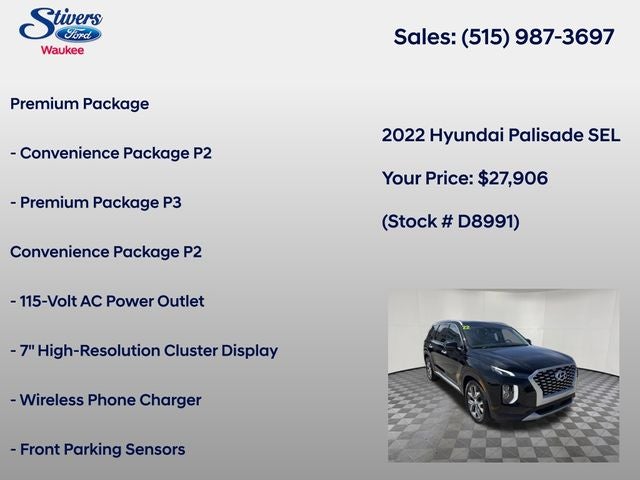 2022 Hyundai Palisade SEL