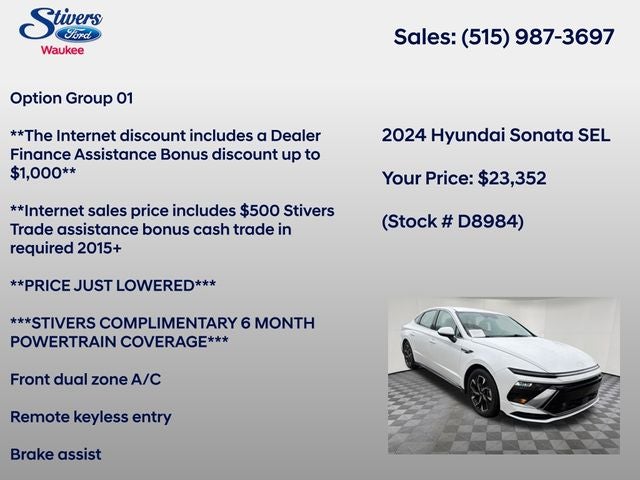2024 Hyundai Sonata SEL