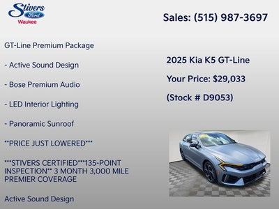 2025 Kia K5 GT-Line