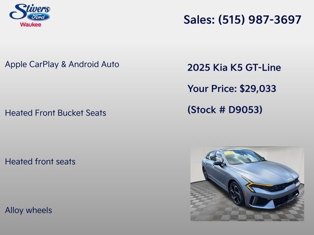 2025 Kia K5 GT-Line