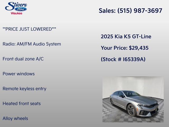 2025 Kia K5 GT-Line