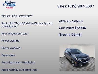 2024 Kia Seltos S