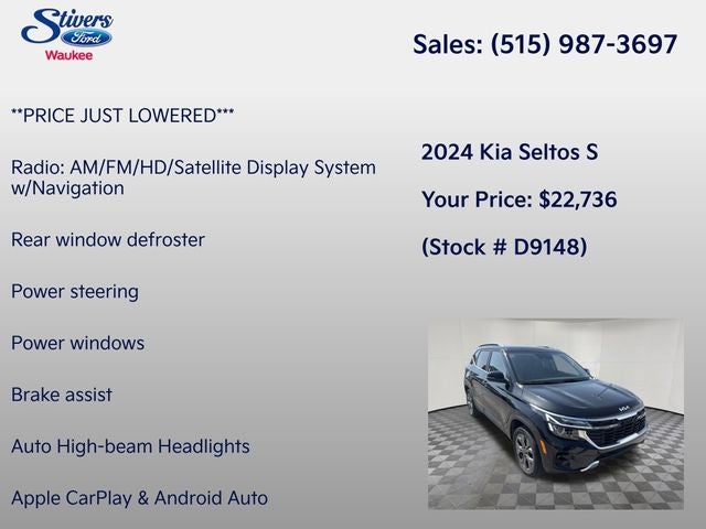 2024 Kia Seltos S