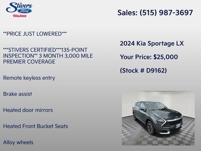 2024 Kia Sportage LX