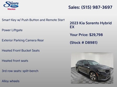 2023 Kia Sorento Hybrid EX