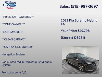 2023 Kia Sorento Hybrid EX
