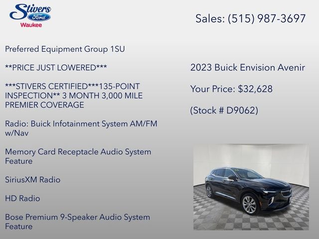 2023 Buick Envision Avenir