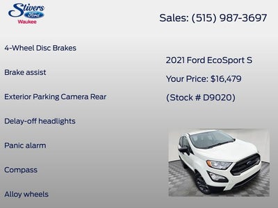 2021 Ford EcoSport S