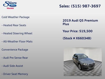 2019 Audi Q5 2.0T Premium Plus quattro