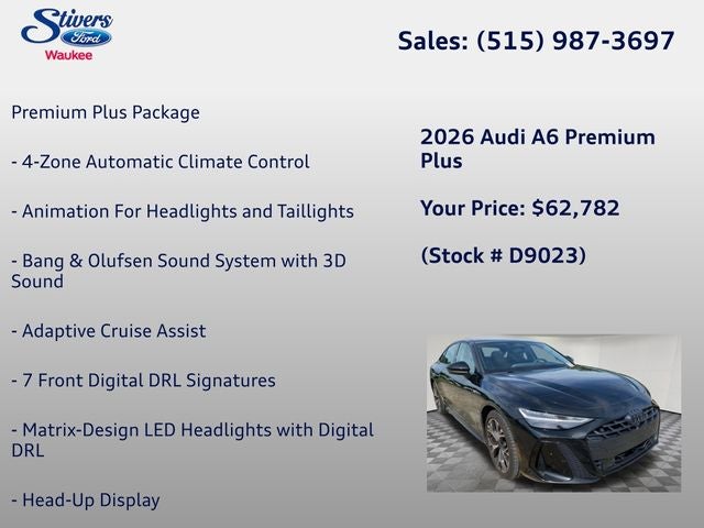 2026 Audi A6 3.0 quattro