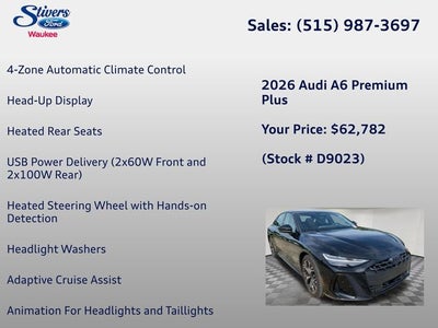 2026 Audi A6 3.0 quattro