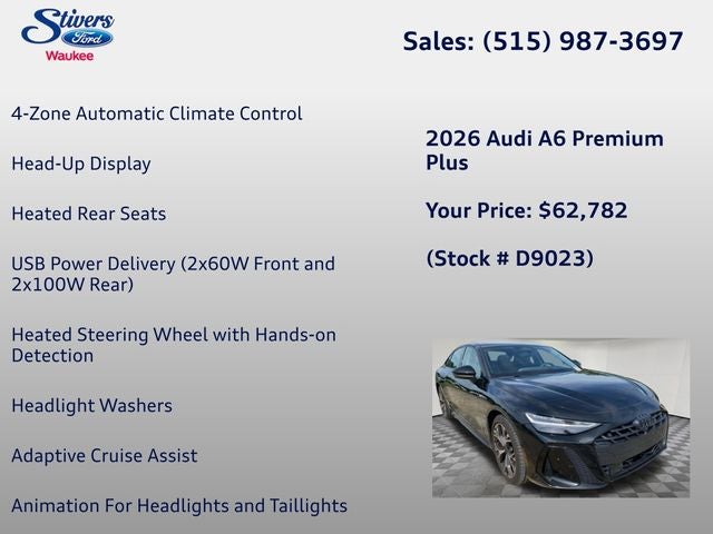 2026 Audi A6 3.0 quattro
