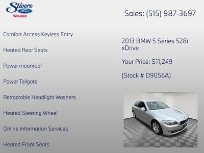 2013 BMW 5 Series 528i xDrive