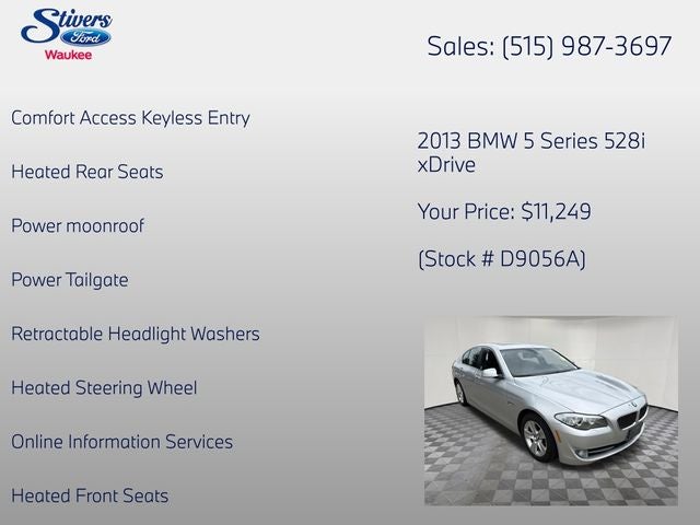 2013 BMW 5 Series 528i xDrive